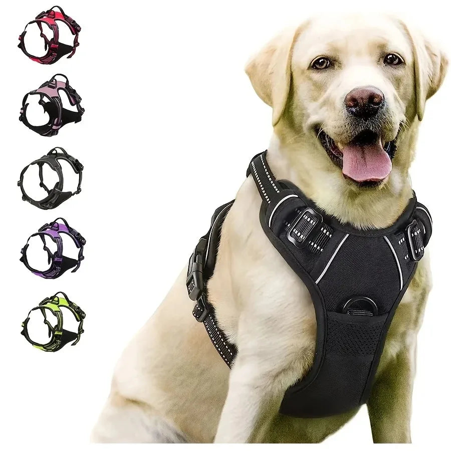 Pawfect Fit Dog Harness Vest & Collar Set 🐾
