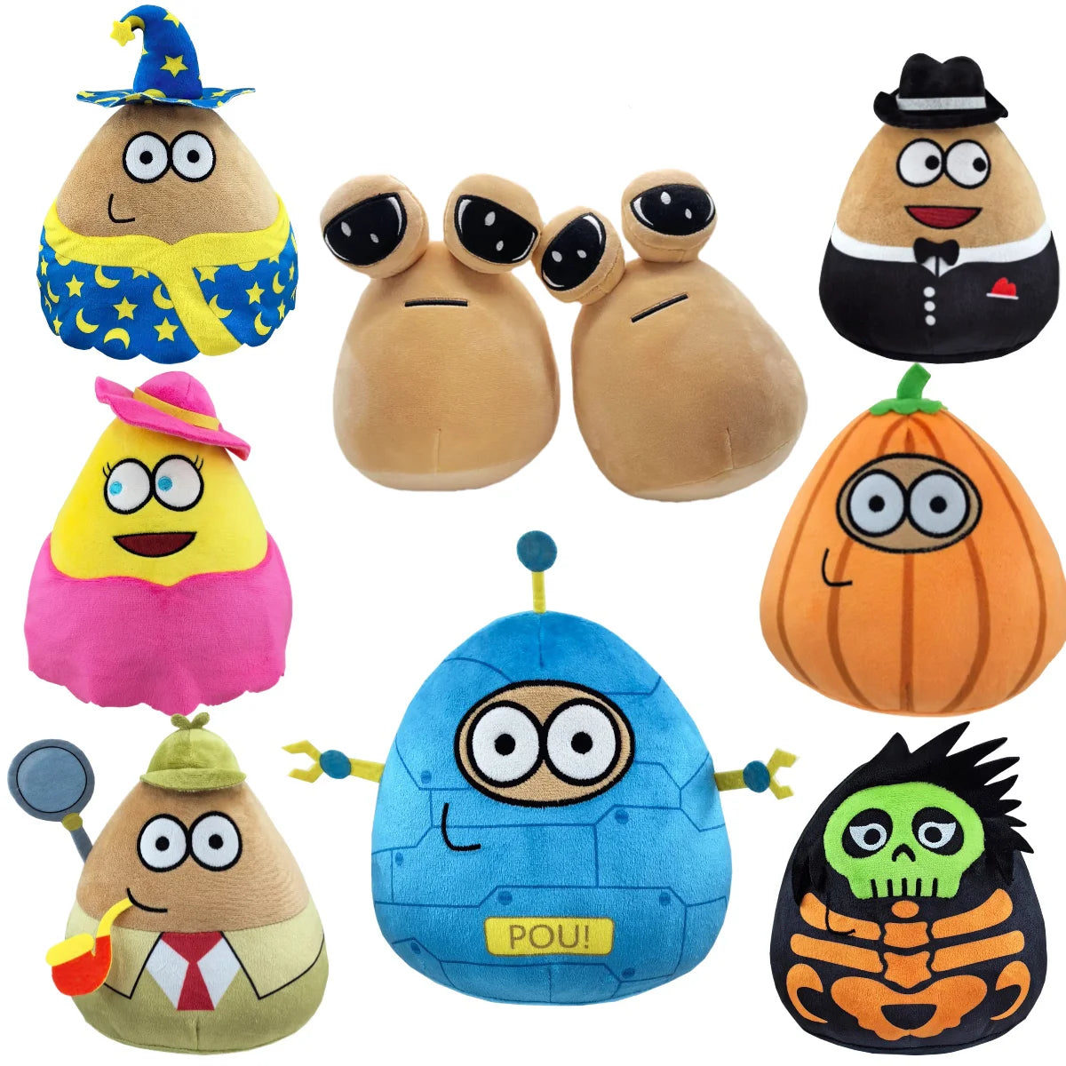Pou Alien Plush Toy 👽✨