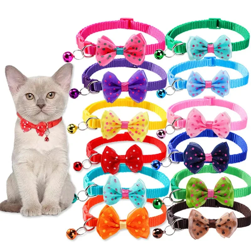 Bow-tiful Bell Collar for Cats & Dogs 🎀