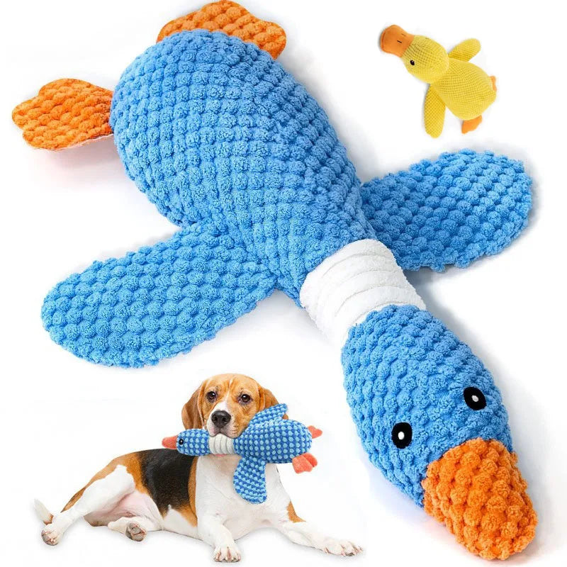 🦢 Honky the Goose – Squeaky Plush Chew Toy for Dogs & Cats 🐾