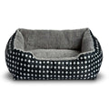 🐾 Small Cuddler Pet Bed – Cozy Bolster Bed for Small Dogs & Cats