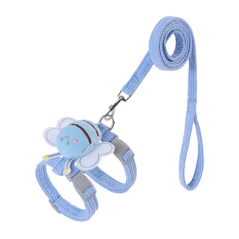 Bee Happy Pet Harness & Leash Set 🐝