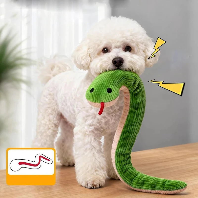 Wiggly Snake Kick Toy — For Cats & Dogs Who Love the Chase! 🐍🐾