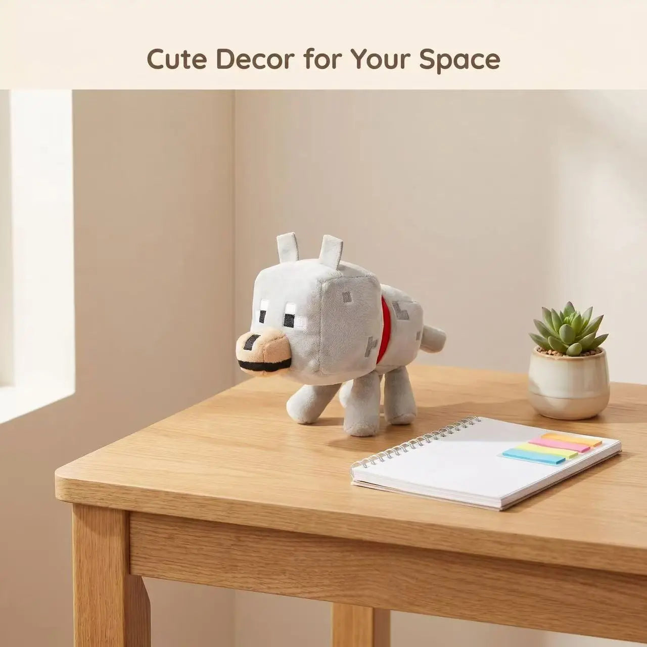 Snuggly Wolf Plush Toy 🐺