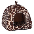 🍓 Strawberry Pet House – Cozy Foldable Nest for Cats & Small Dogs