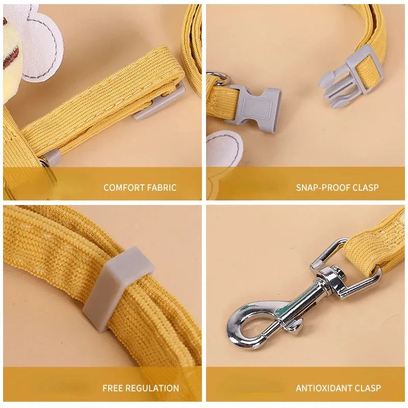 Bee Happy Pet Harness & Leash Set 🐝