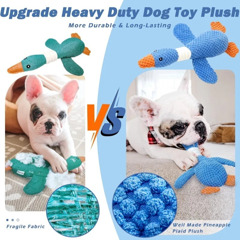 🦢 Honky the Goose – Squeaky Plush Chew Toy for Dogs & Cats 🐾