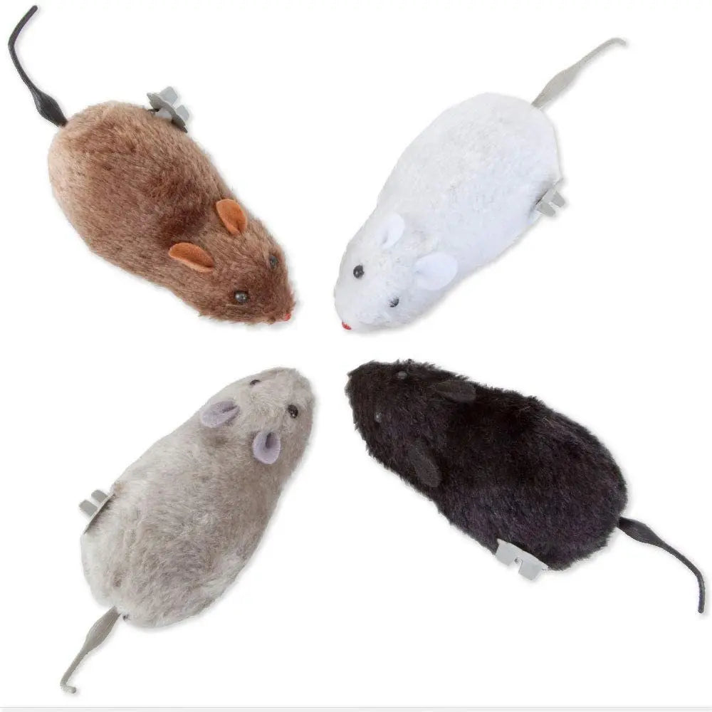 Wind-Up Runaway Mouse — The Cat Toy That Thinks It's Real! 🐭✨