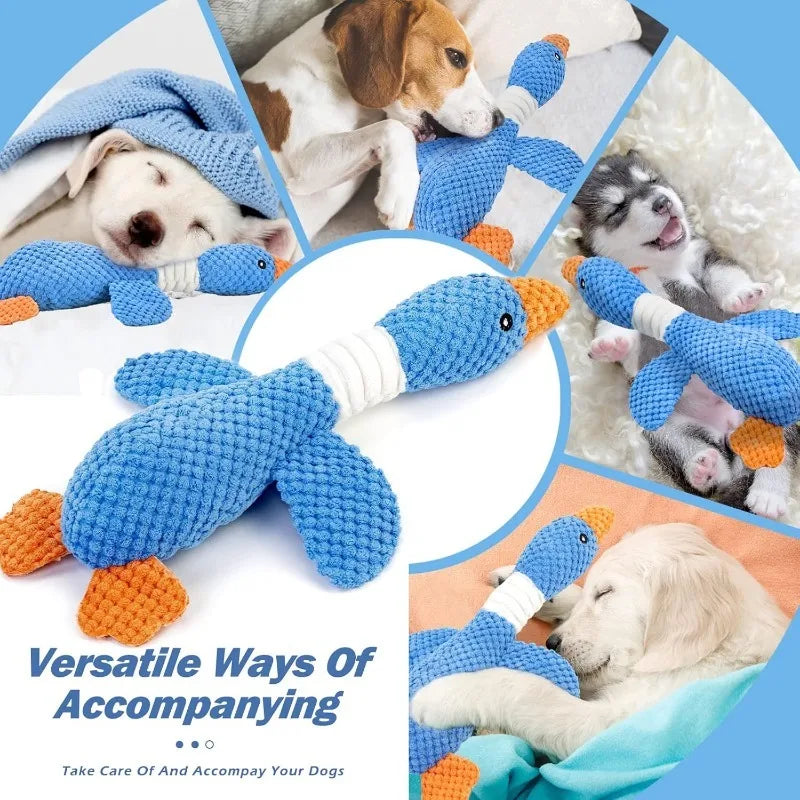 🦢 Honky the Goose – Squeaky Plush Chew Toy for Dogs & Cats 🐾