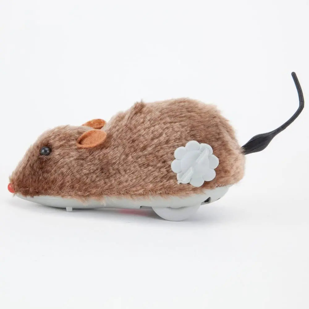 Wind-Up Runaway Mouse — The Cat Toy That Thinks It's Real! 🐭✨