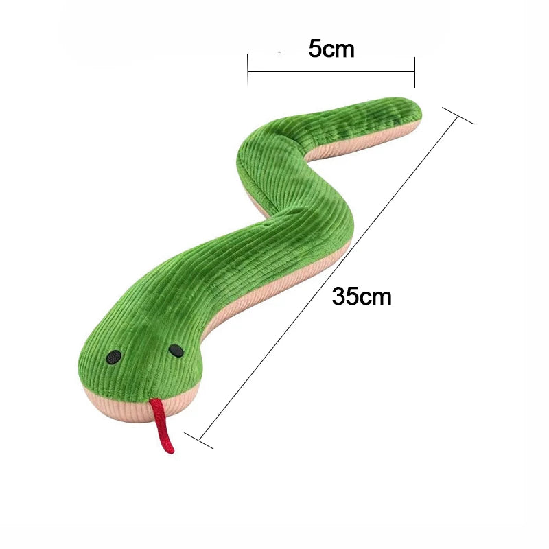 Wiggly Snake Kick Toy — For Cats & Dogs Who Love the Chase! 🐍🐾