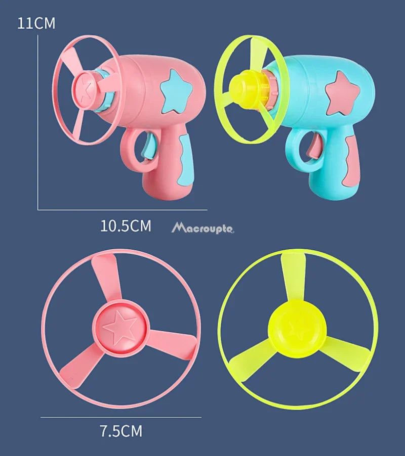 Mini Flying Disc Launcher — The Ultimate Cat Chase Toy 🐱