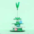 🌀 Spinny the Cat Turntable – Interactive Ball & Stick Toy 🐱