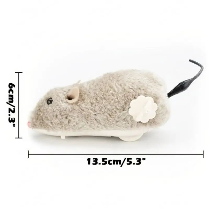 Wind-Up Runaway Mouse — The Cat Toy That Thinks It's Real! 🐭✨