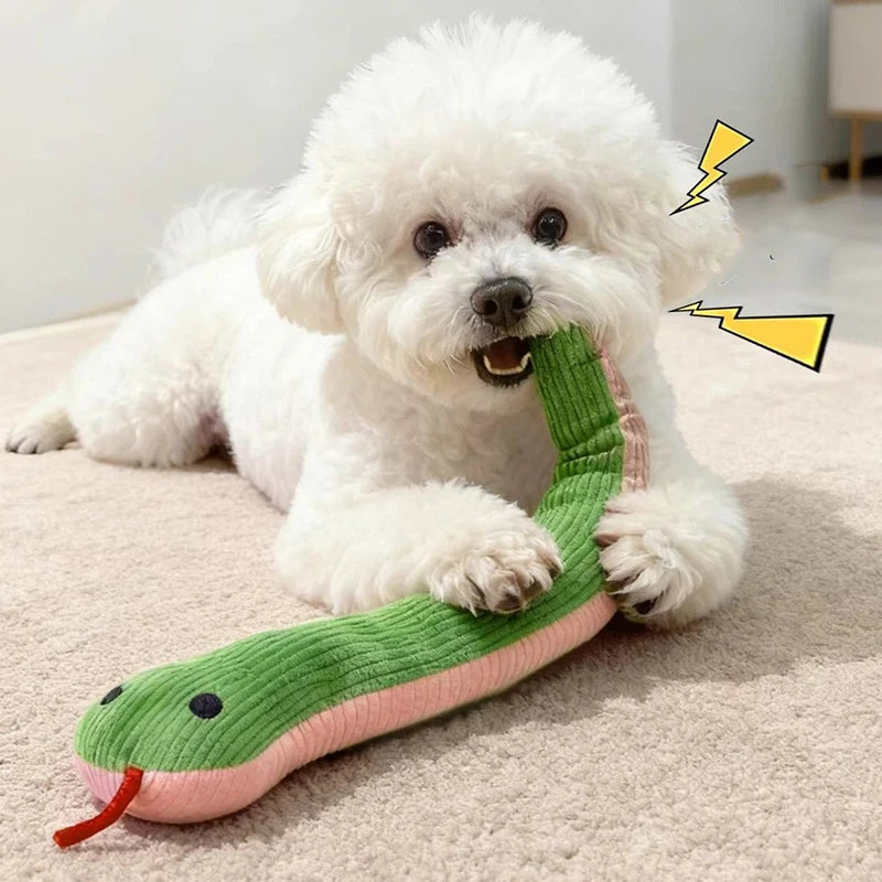 Wiggly Snake Kick Toy — For Cats & Dogs Who Love the Chase! 🐍🐾