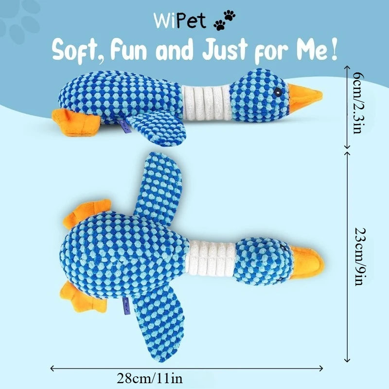 🦢 Honky the Goose – Squeaky Plush Chew Toy for Dogs & Cats 🐾