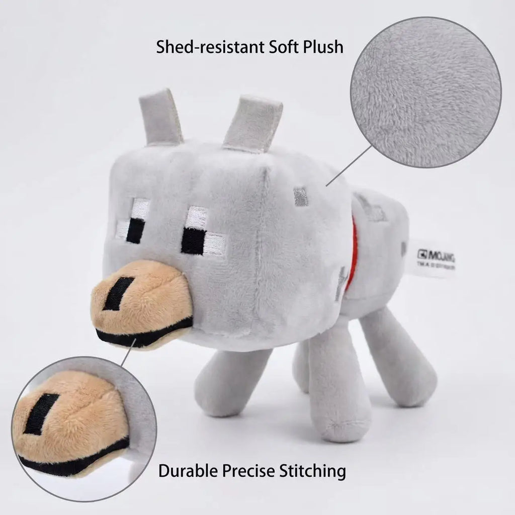 Snuggly Wolf Plush Toy 🐺