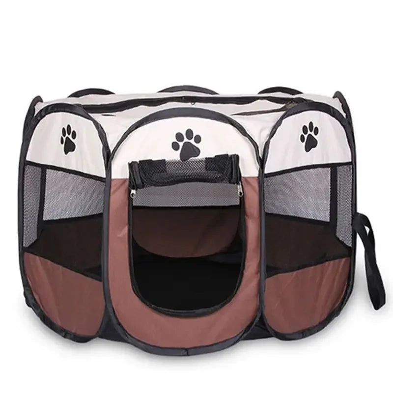 ⛺️ Foldable Octagonal Pet Tent – Outdoor Shelter for Dogs & Cats