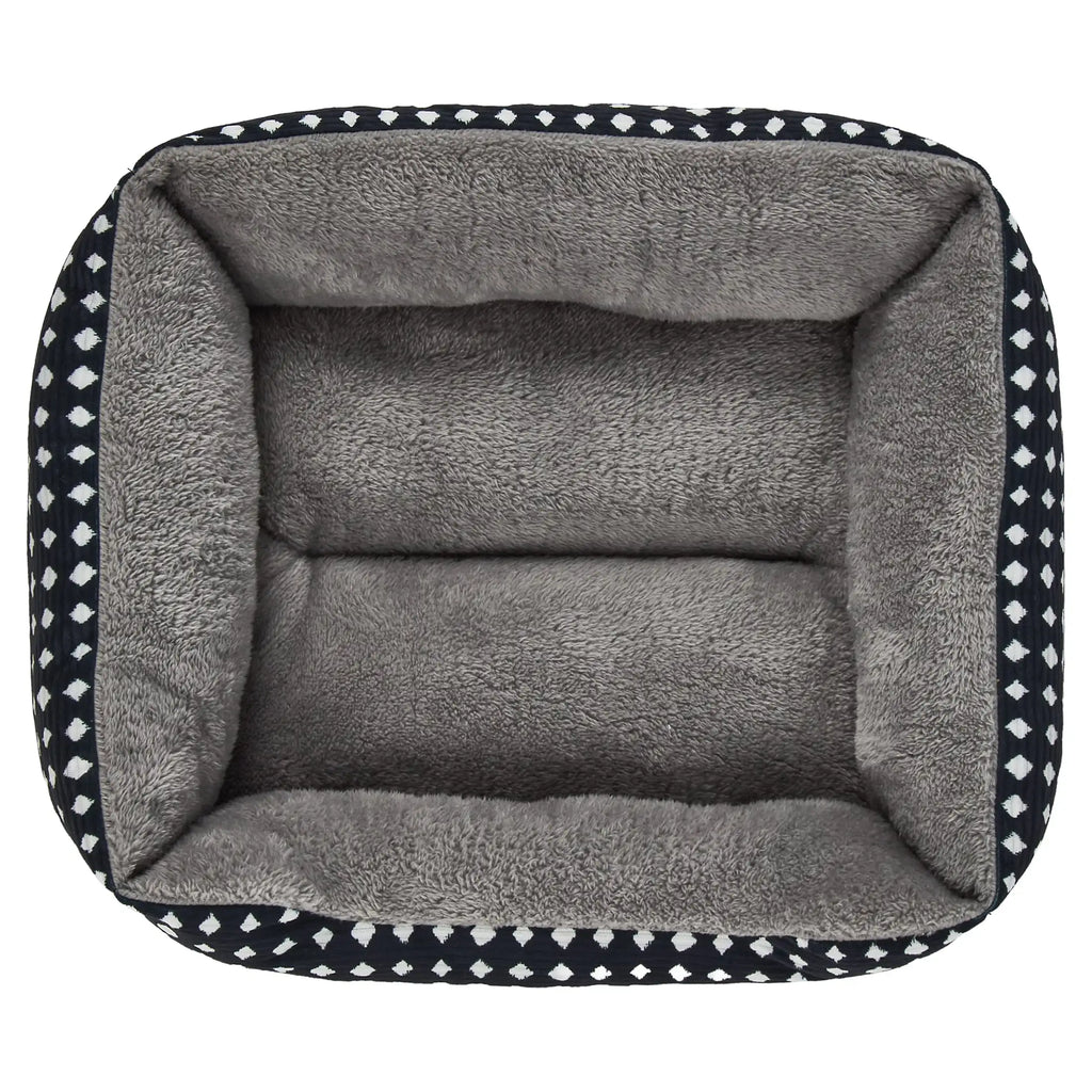 🐾 Small Cuddler Pet Bed – Cozy Bolster Bed for Small Dogs & Cats