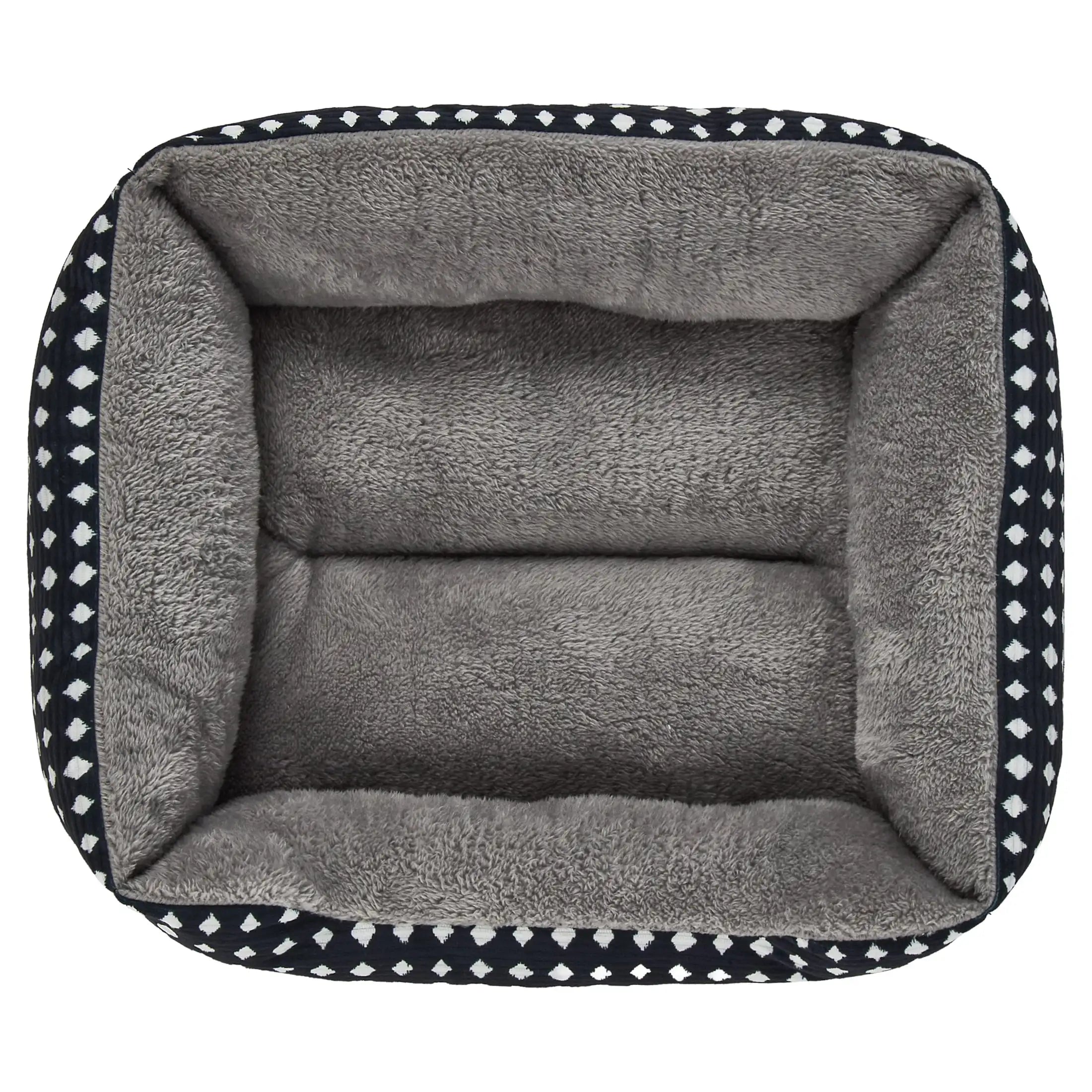 🐾 Small Cuddler Pet Bed – Cozy Bolster Bed for Small Dogs & Cats